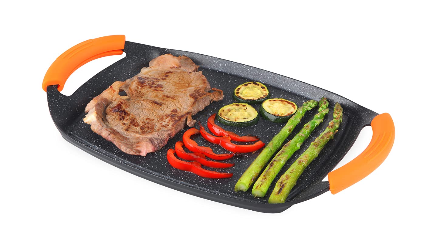 orbegozo-gdb-3600-plancha-grill-de-aluminio-fundido-antiadherente-asas-extra-ble image 1