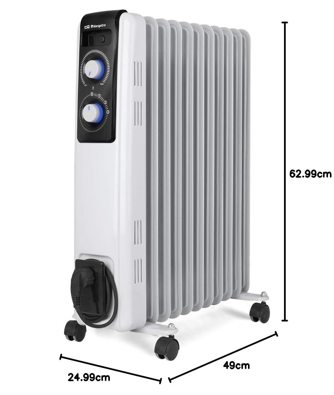 orbegozo-rf-2500-radiador-de-aceite-11-elementos-2500-w-blanco image 6