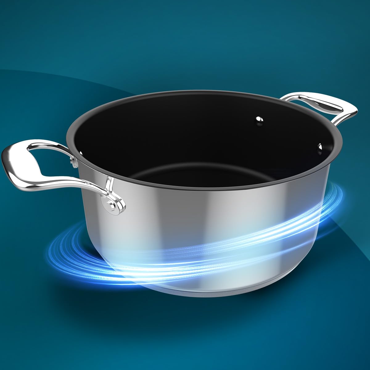 cecotec-polka-classy-24-pot-steel-olla-24-cm-4-l-acero-inoxidable-18-10-con-trip image 4