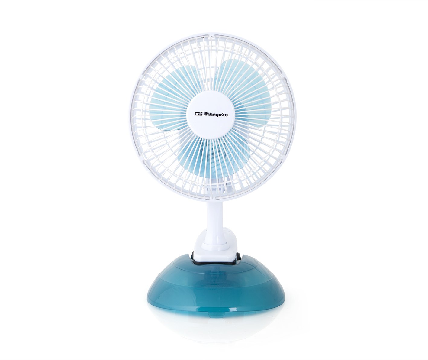 orbegozo-tf-0219-ventilador-sobremesa-2-en-1-con-pinza-8-w-2-velocidades-y-h-lic image 2