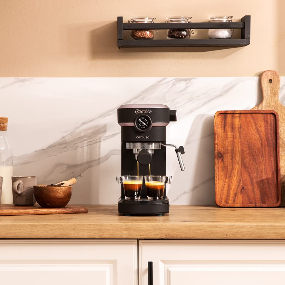 cecotec-cafelizzia-890-rose-pro-cafetera-espresso-1350-w-20-bares-thermoblock-ma image 2