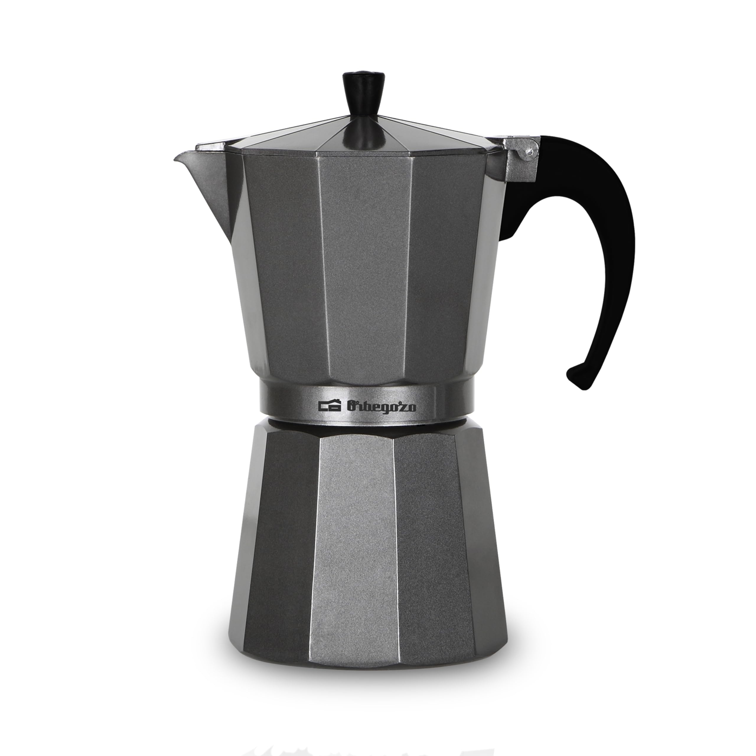 orbegozo-kfs-920-cafetera-italiana-de-aluminio-9-tazas-apta-para-gas-vitrocer-mi image 1