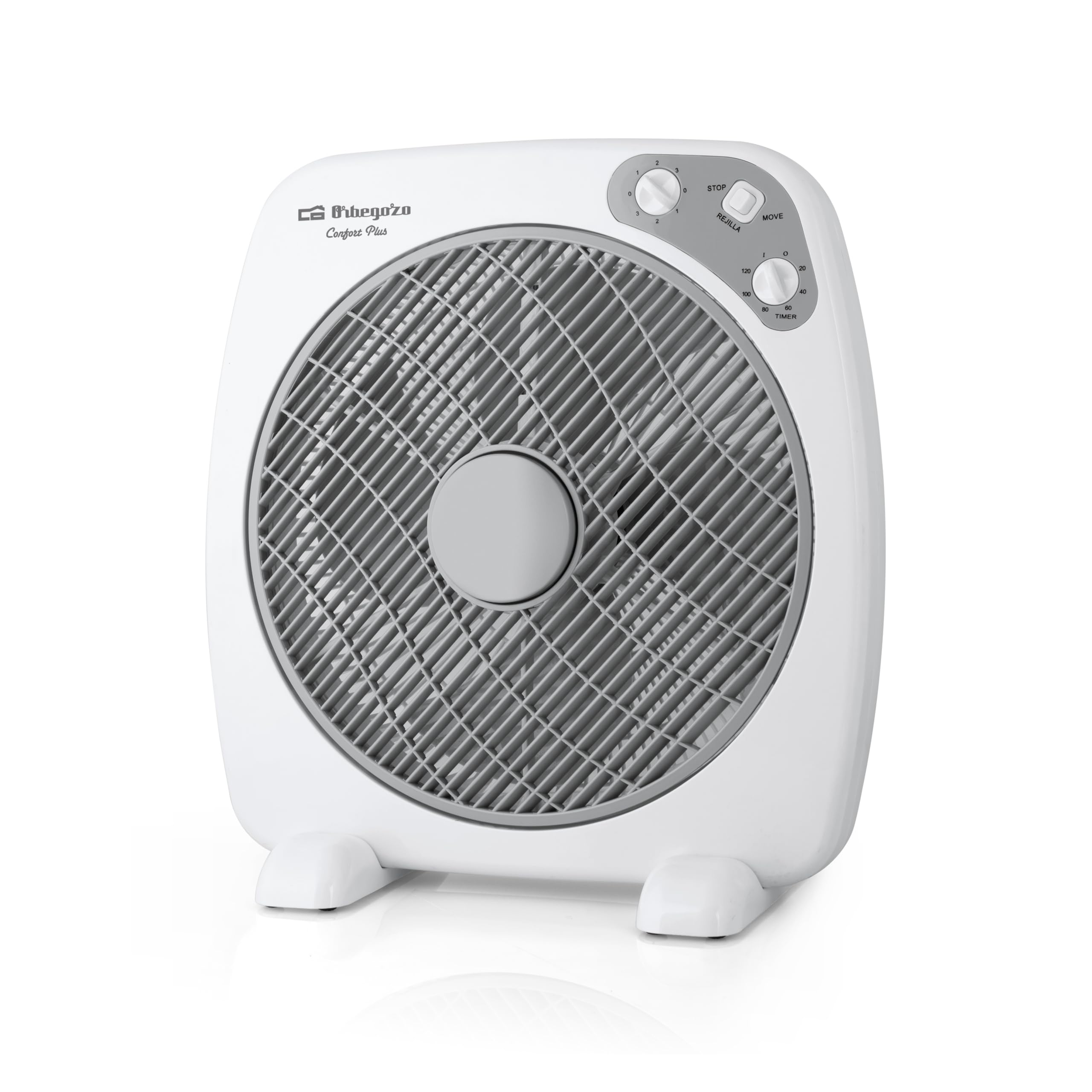 orbegozo-bf-0140-ventilador-box-fan-60-w-con-3-velocidades-aspas-40-cm-y-tempori image 1