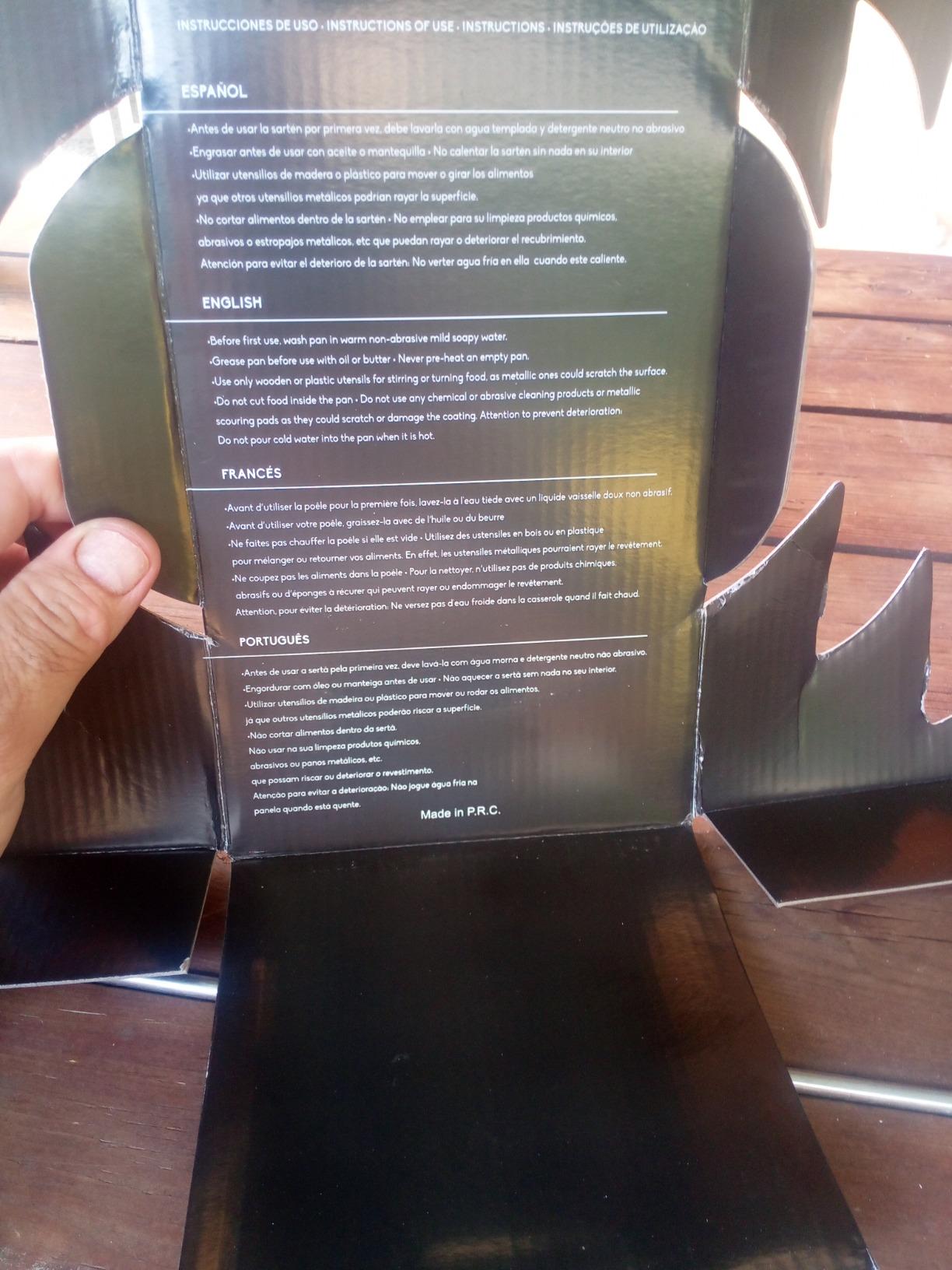 La 26 cm se arqueó