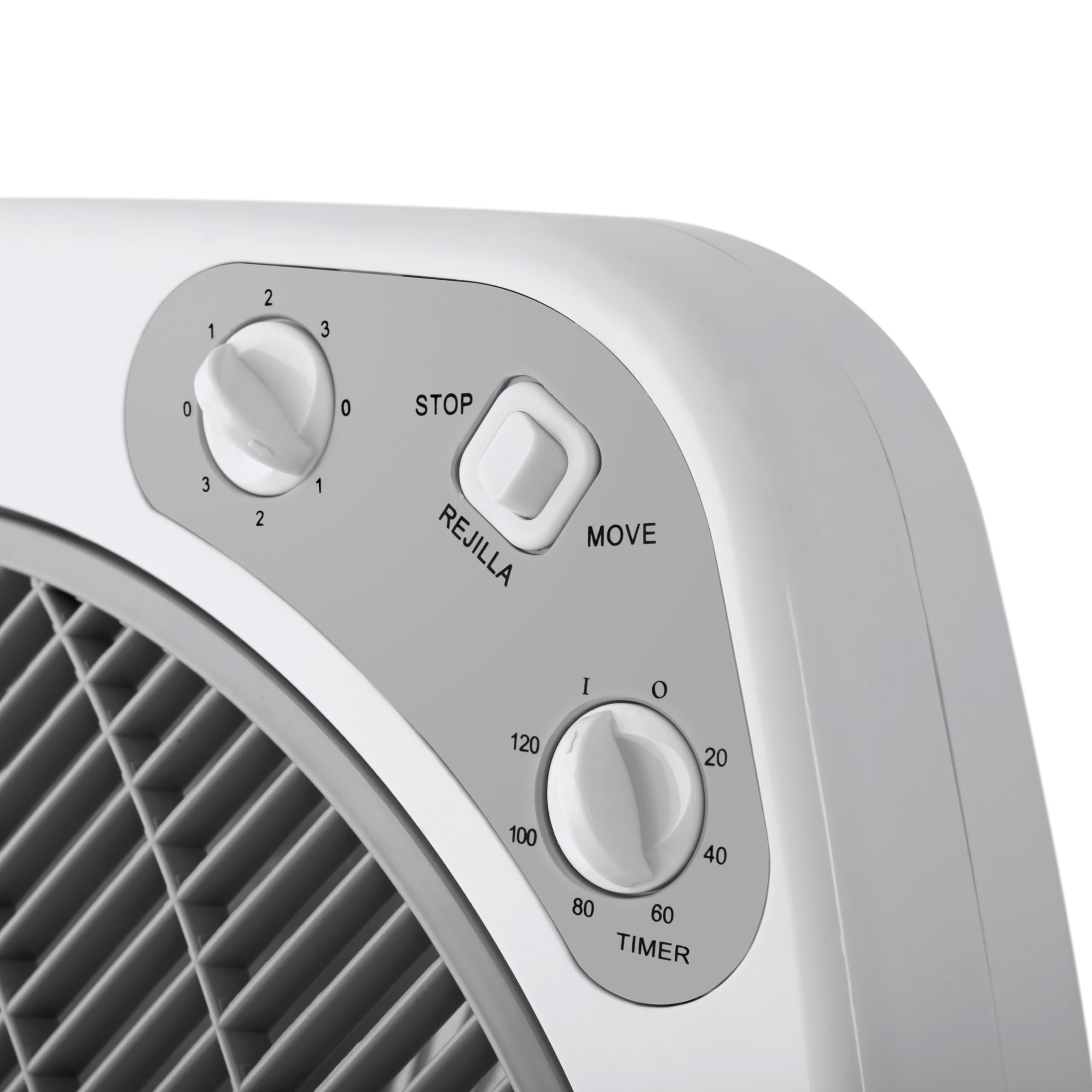 orbegozo-bf-0140-ventilador-box-fan-60-w-con-3-velocidades-aspas-40-cm-y-tempori image 3