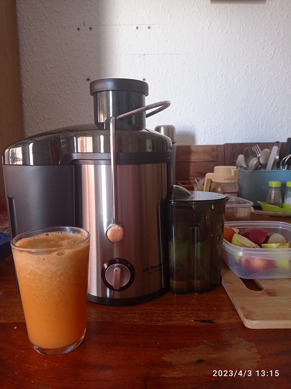 Zumos naturales cada mañana