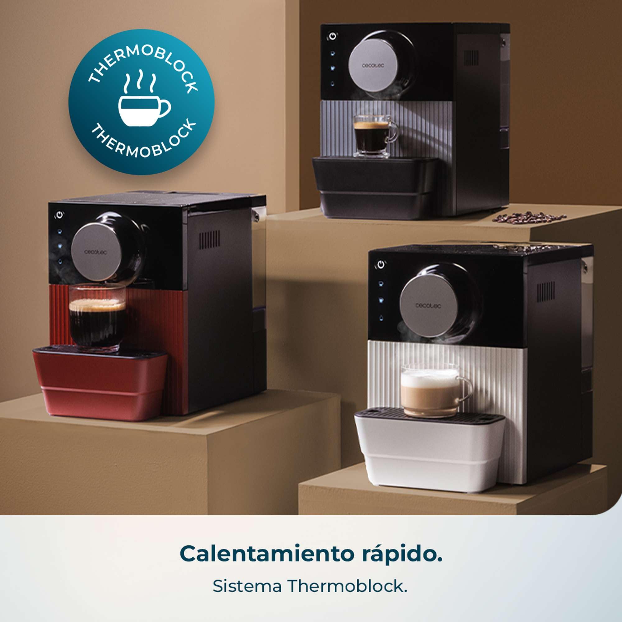 cecotec-cafetera-superautom-tica-compacta-cremmaet-cube-1350-w-19-bares-thermobl image 5