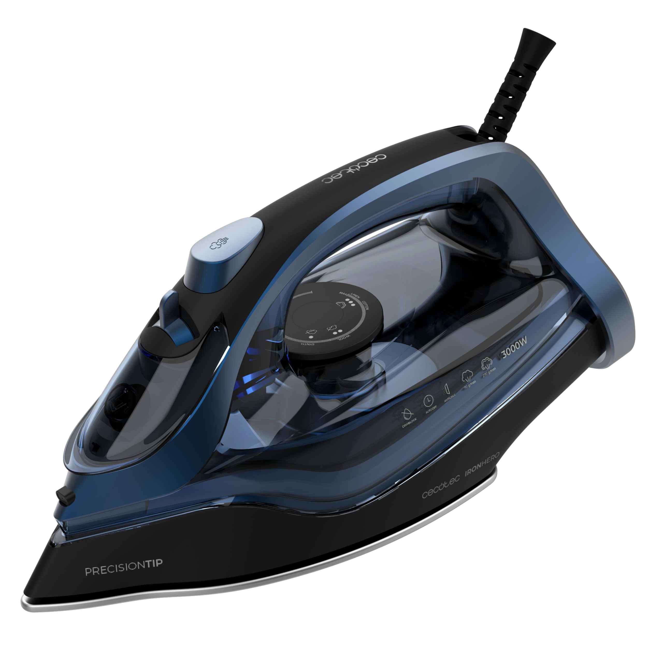 cecotec-ironhero-h-3000-x-treme-plancha-de-vapor-horizontal-3000-w-vapor-35-g-mi image 1