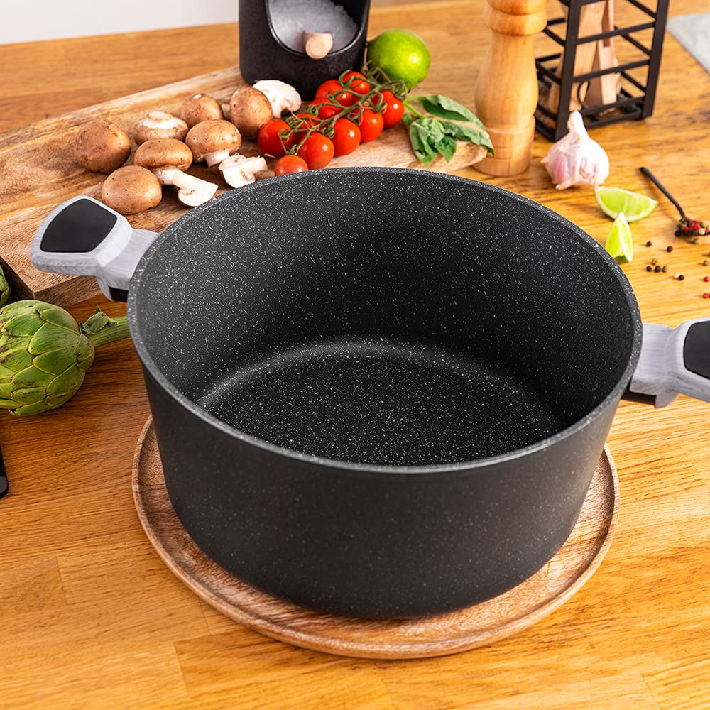cecotec-olla-polka-exclusive-28-pot-wood-rock-de-28-cm-aluminio-forjado-con-reve image 2