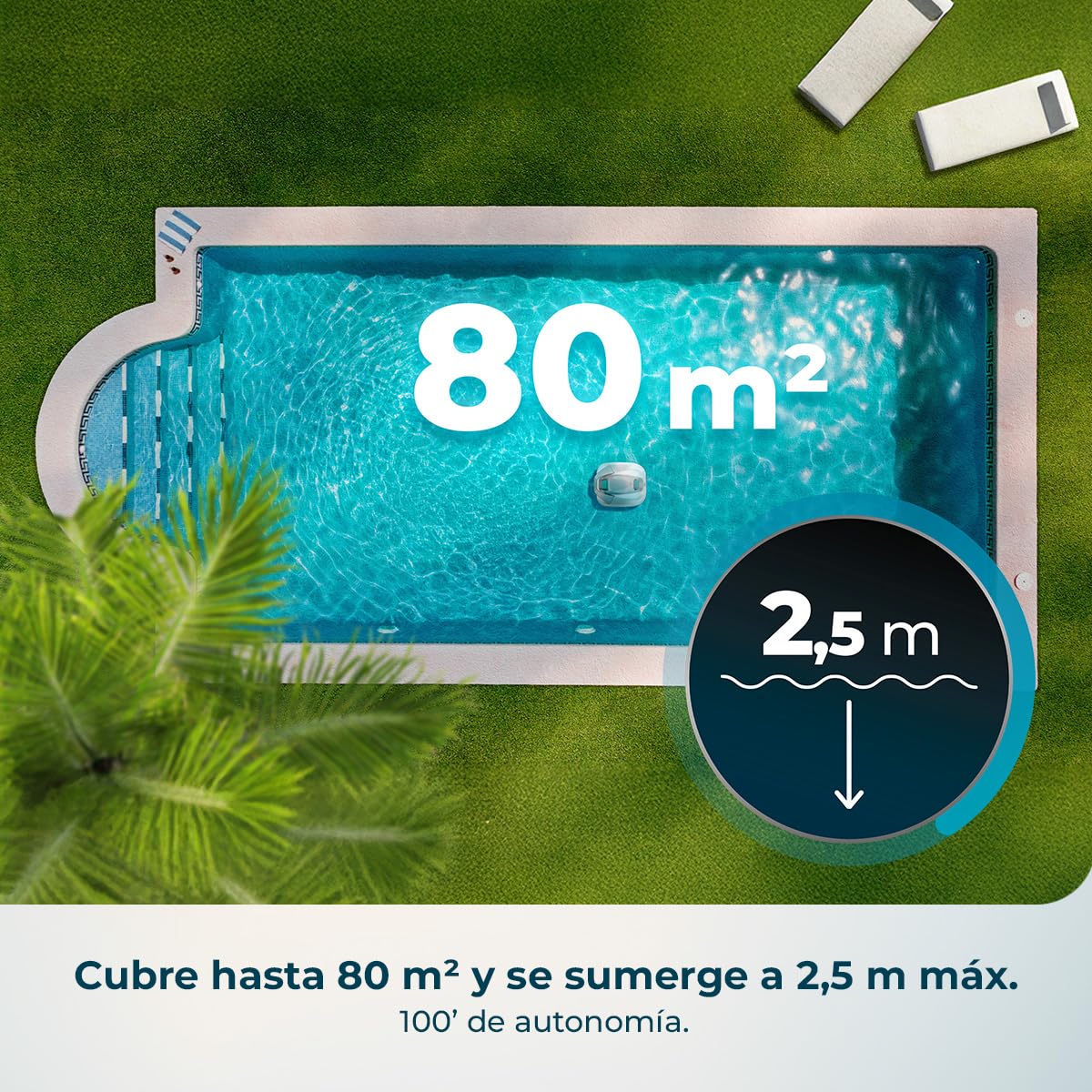 cecotec-conga-pooldroid-3000-floormaster-robot-limpiafondos-de-piscina-sin-cable image 6
