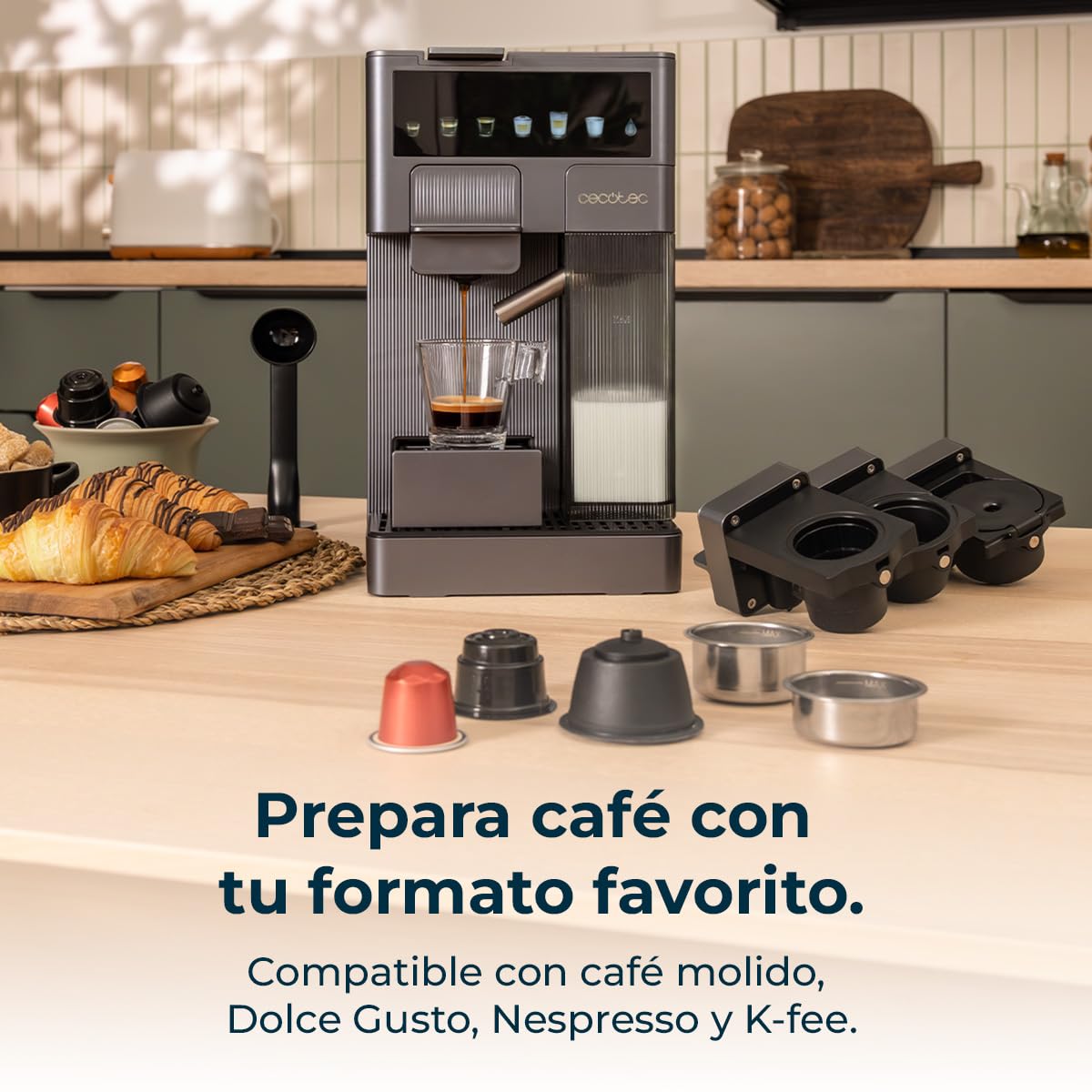 cecotec-freestyle-latte-t-cafetera-de-c-psulas-express-con-tanque-de-leche-400-m image 2