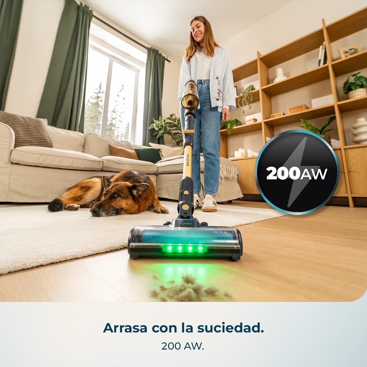 cecotec-conga-rockstar-rs80-pet-flex-detect-aspiradora-escoba-sin-cable-600w-200 image 2