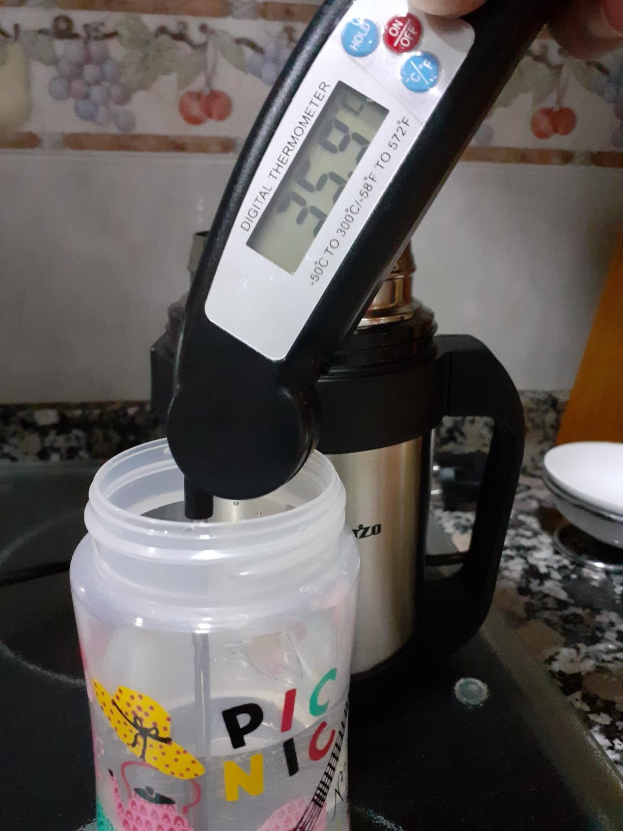 Buen termo para purés y sólidos