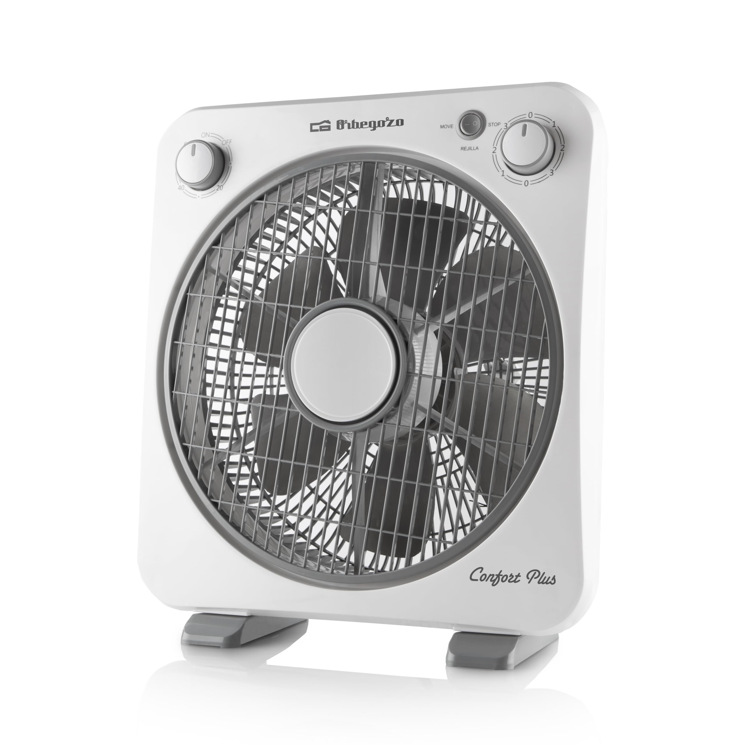 orbegozo-bf-1030-ventilador-de-suelo-box-fan-de-30-cm-45-w-3-velocidades-blanco image 7