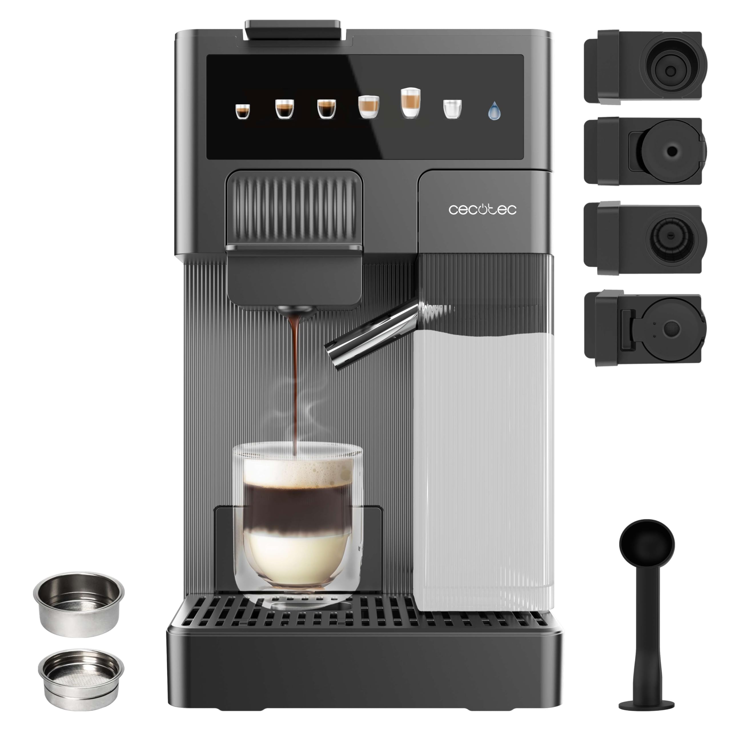 cecotec-freestyle-latte-t-cafetera-de-c-psulas-express-con-tanque-de-leche-400-m image 1